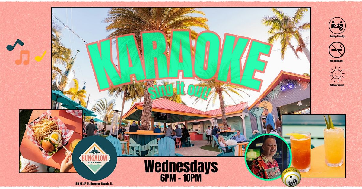 Karaoke at The Bungalow (Boynton)
