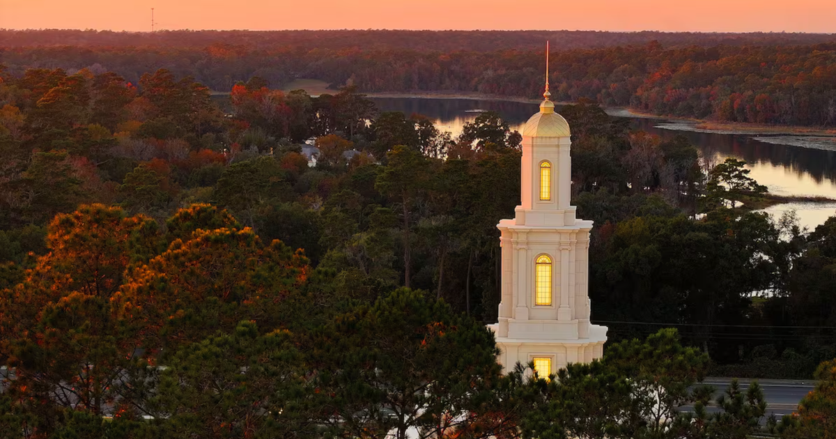 Mexico Beach Branch Temple Evening