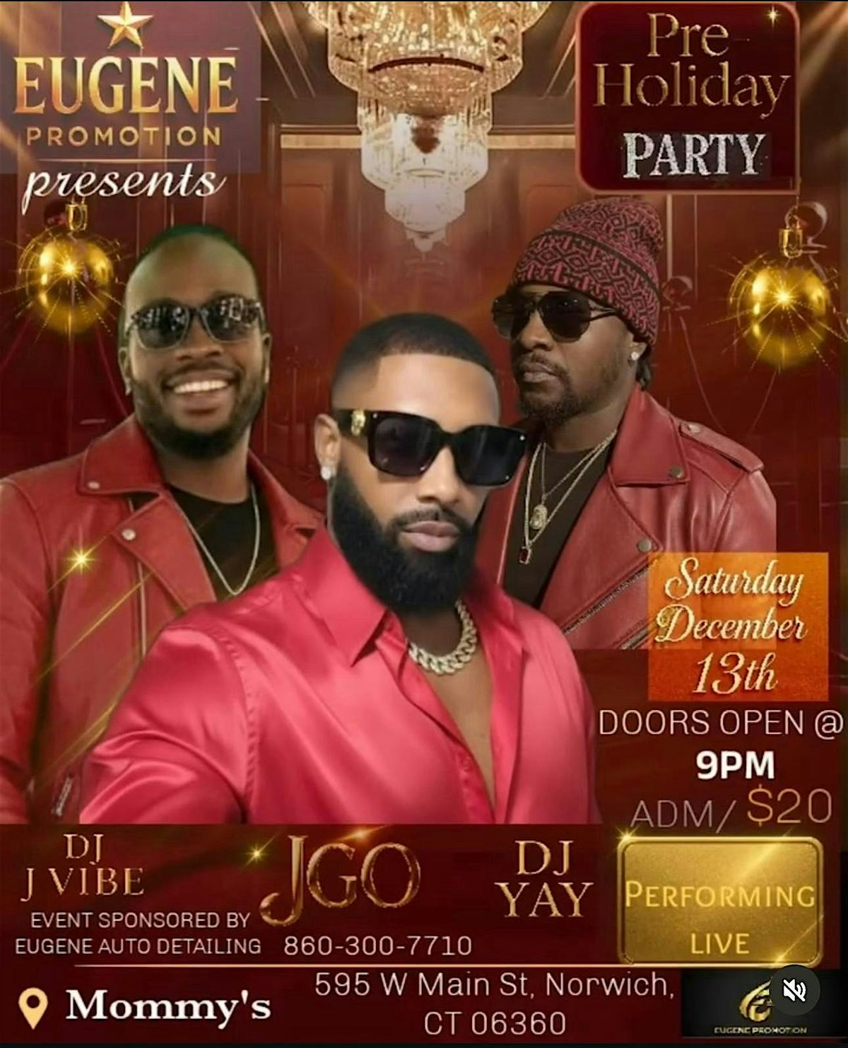 Eugene Promotions Presents: The  Pre-Holiday Turnup!