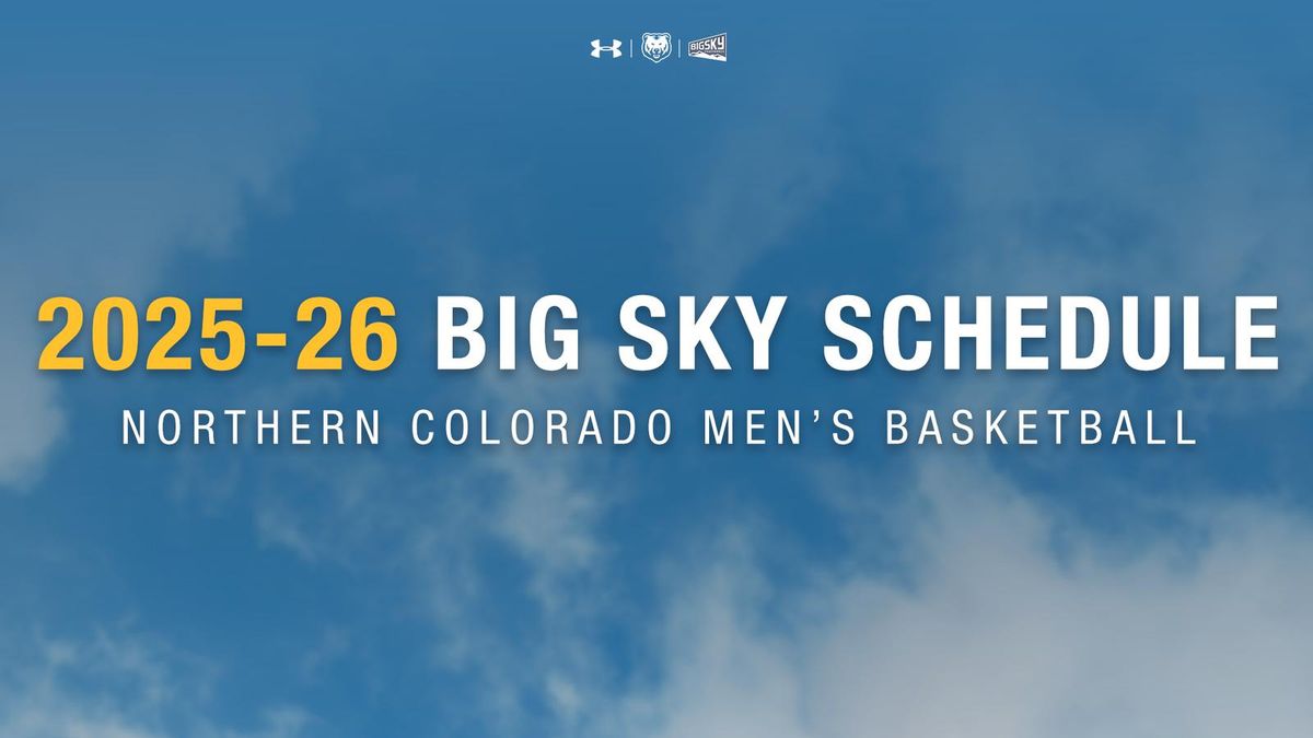 Regis Rangers at Northern Colorado Bears Mens Basketball