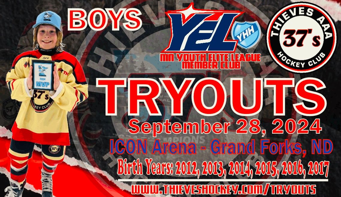 2025 THIEVES AAA HOCKEY TRYOUTS | ICON Sports Center, Grand Forks, ND