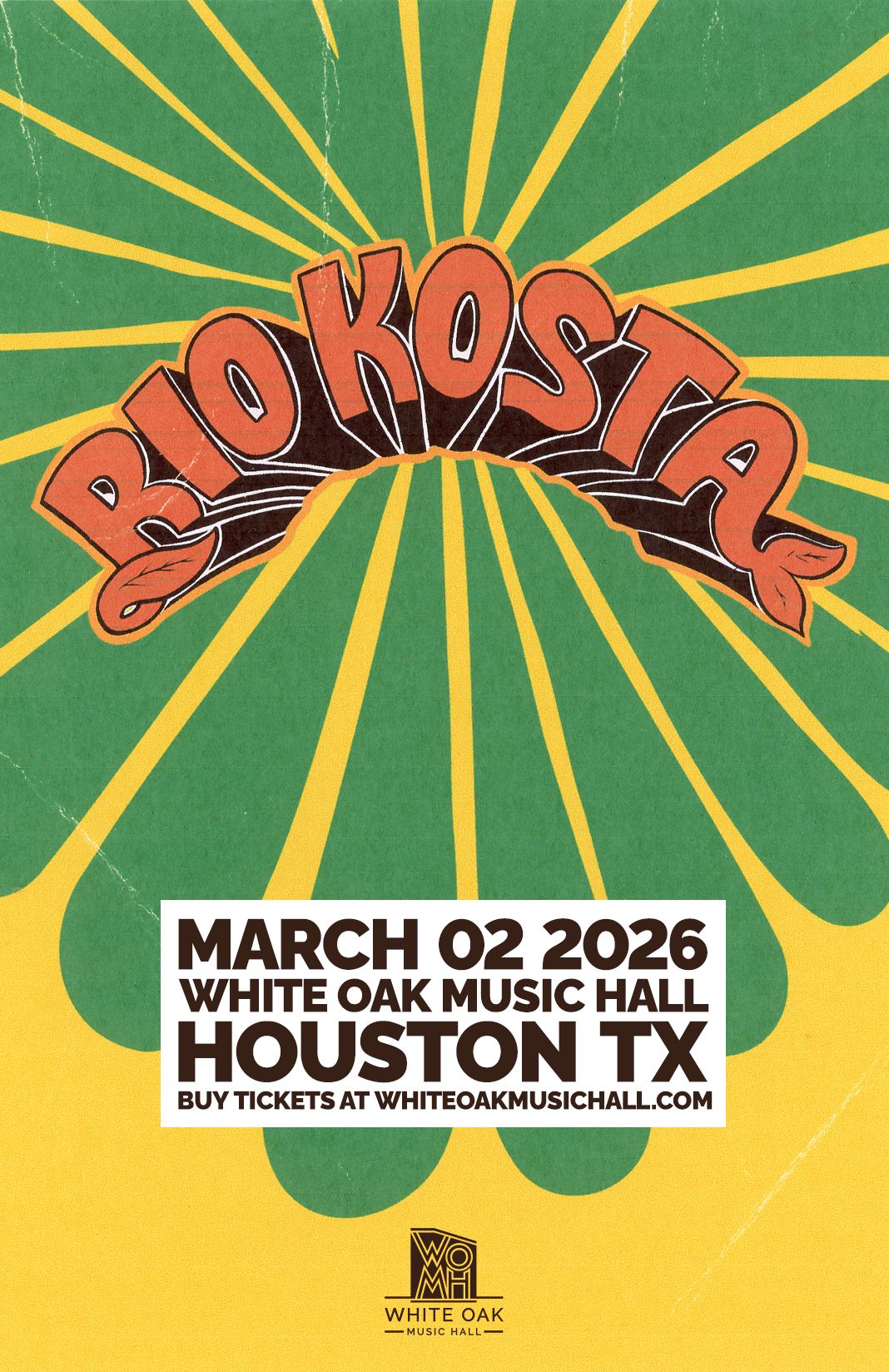 Rio Kosta at White Oak Music Hall - Upstairs