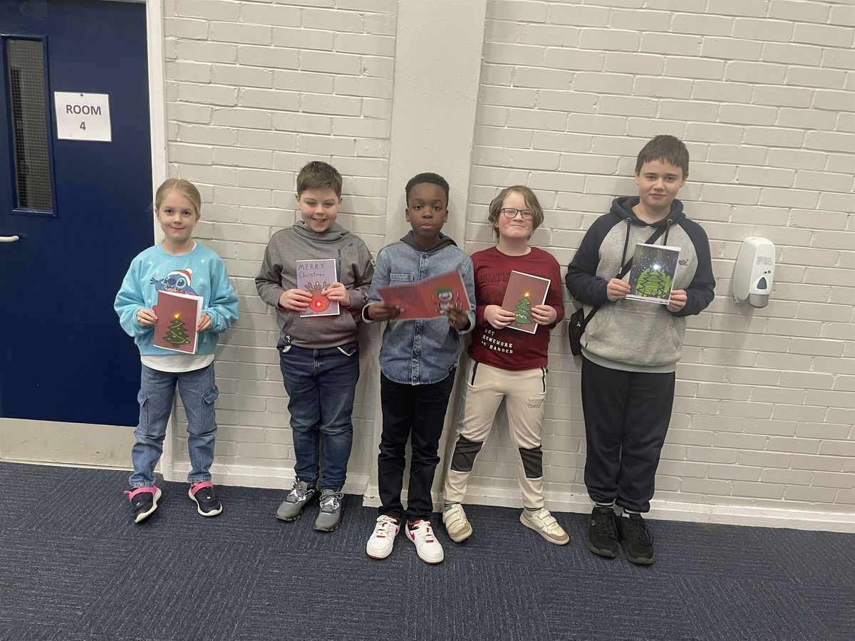 Light Up Christmas Card Workshop | Ages 8-11 | Halton HAF