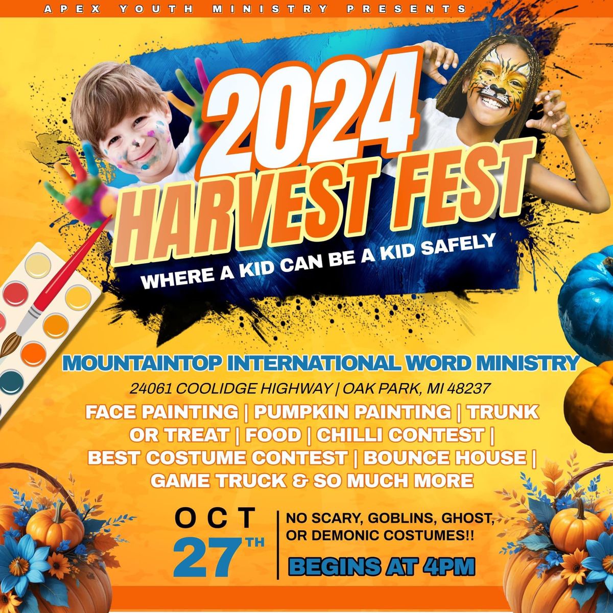 APEX 2024 HARVEST FEST MountainTop International Word Ministry, Oak